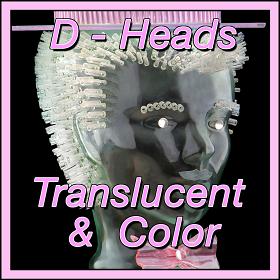 D Heads Color Translucent