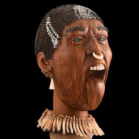 F-2018 Papua Tribal Man